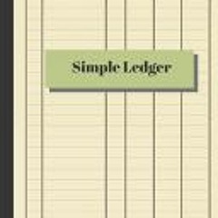 (PDF Download) Simple Ledger: Cash Book Accounts Bookkeeping Journal for Small Business 120 pages 8.