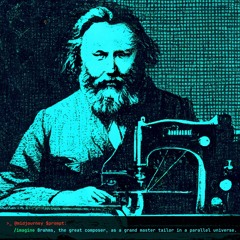 Brahms At The Sewing Machine - 2023