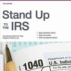 [Download] Stand Up to the IRS - Stephen Fishman Attorney