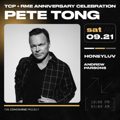 Andrew Parsons 15 Years of RealMusic Events - Anniversary Event with Pete Tong 09-21-24