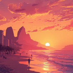 Pôr do Sol em Copacabana