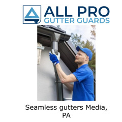Seamless gutters Media, PA