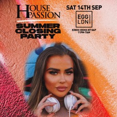 Lucy Crane LIVE SET #HousePassion 14/09/24 @ Egg LDN
