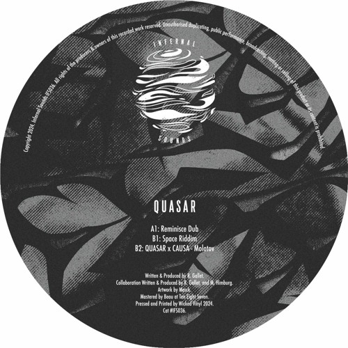 Quasar - Space Riddim (IFS036) [Jah-Tek Premiere]