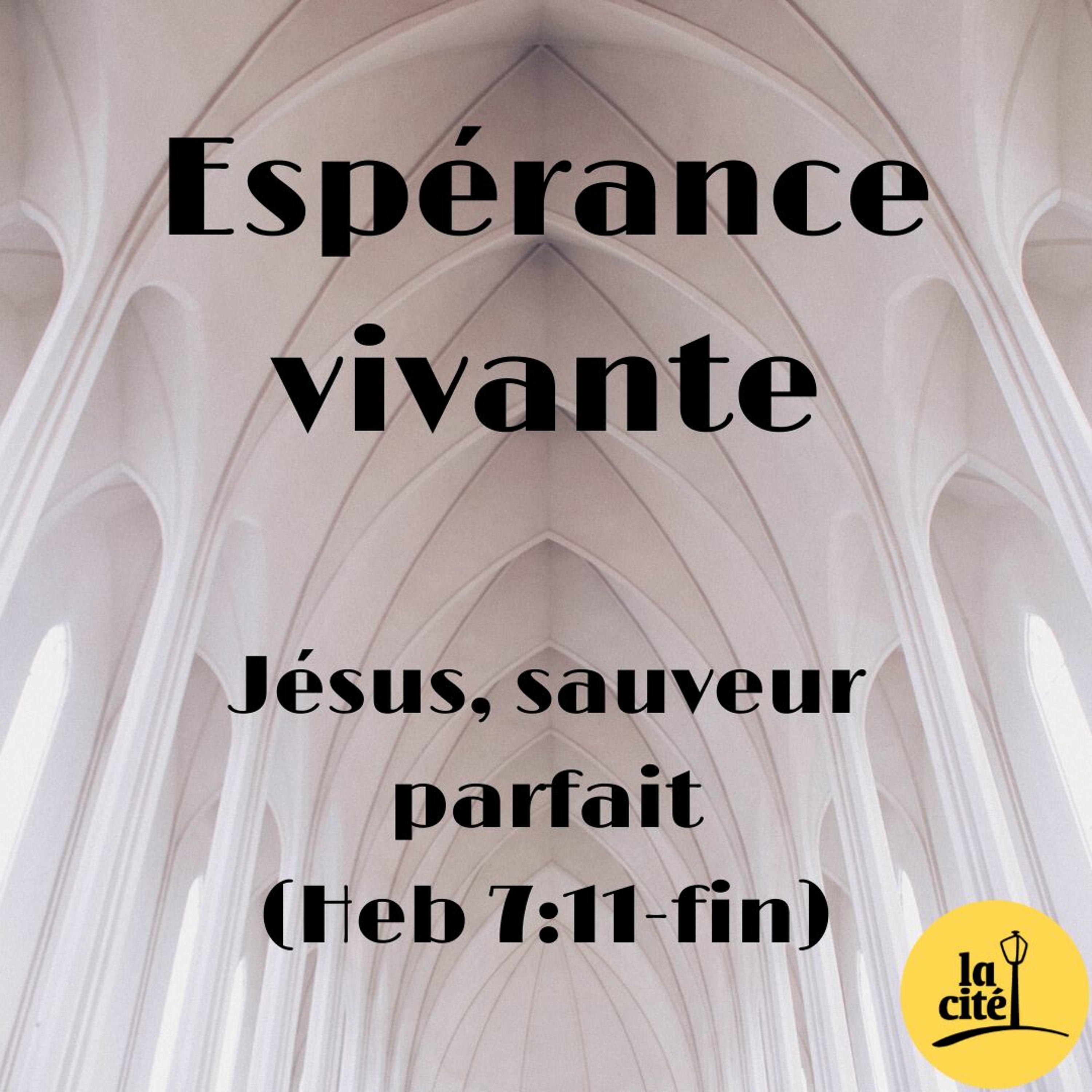 24.05.2020 - Espérance vivante - Jésus, sauveur parfait (Frederic Dalais) episode artwork