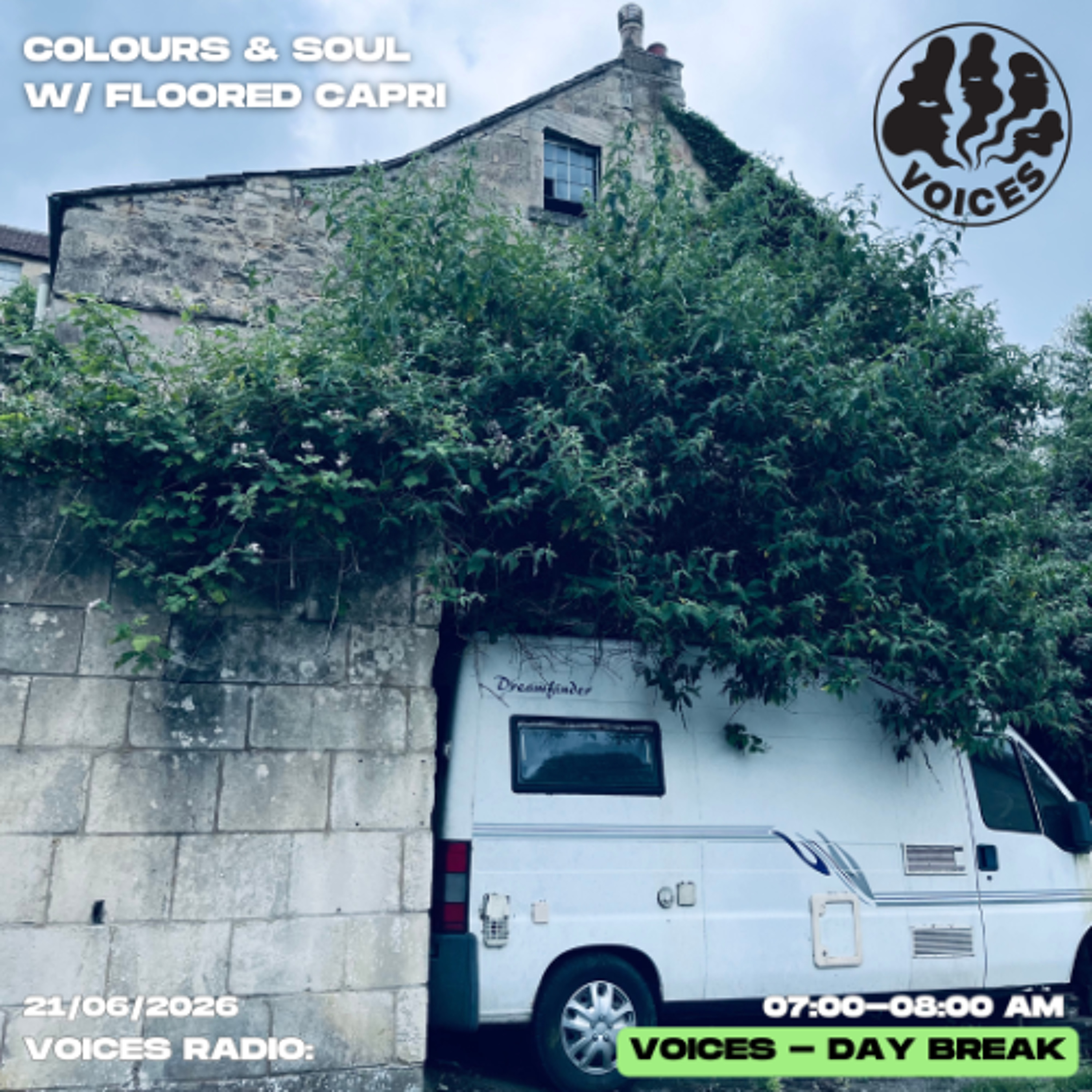 Colours & Soul w/ Floored Capri - 21/06/26 - [Voices Radio] episode artwork
