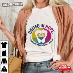 United In Hope Global Fop Awareness Day April 23 2024 T-Shirt