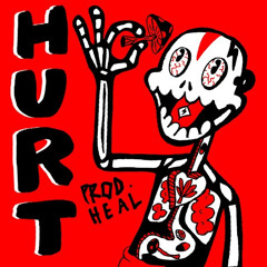 HURT by lil darkie but its bass boosted