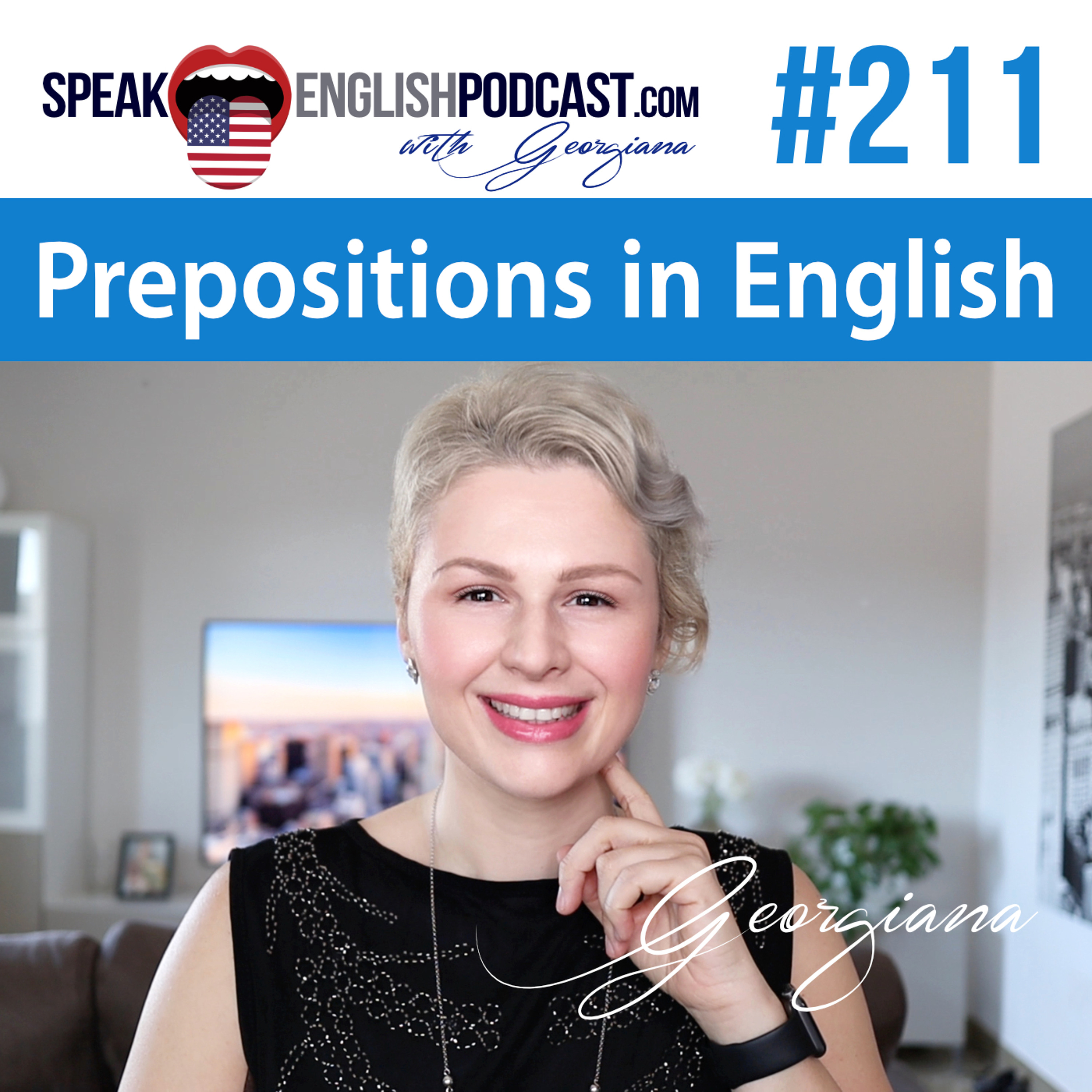 #211 Time Prepositions in English episode artwork