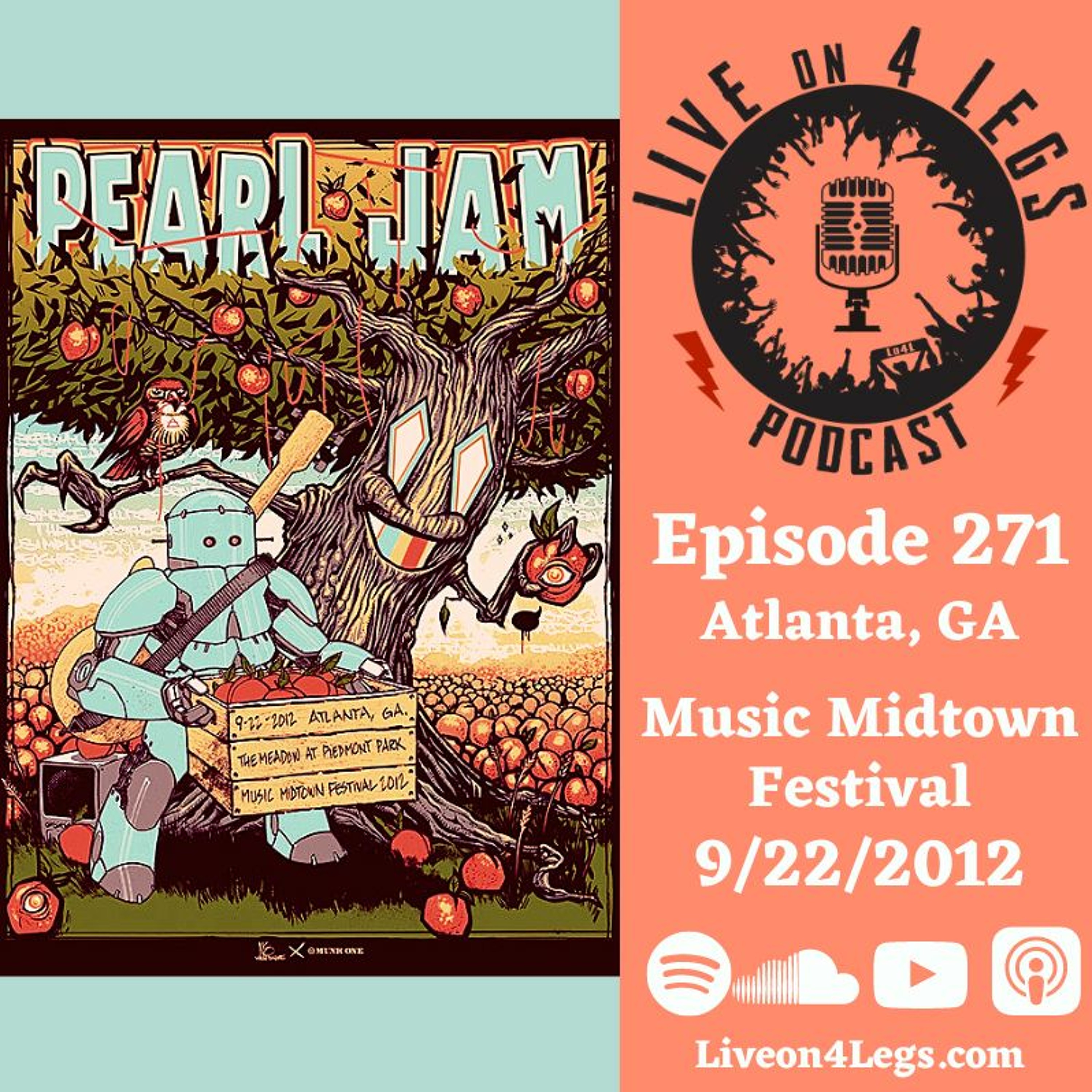 Live On 4 Legs: Pearl Jam Podcast