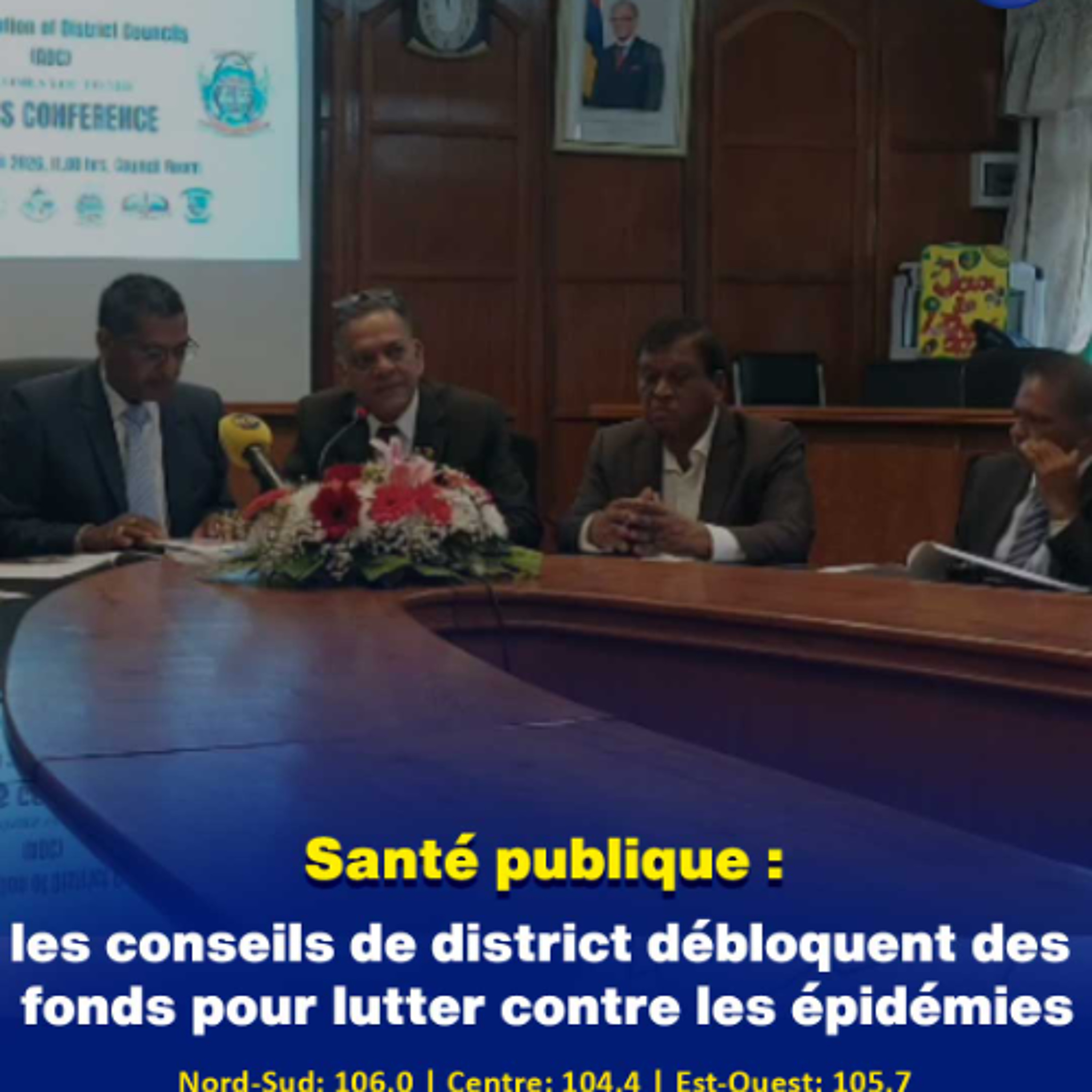 Santé publique : les conseils de district débloquent des fonds pour lutter contre les épidémies