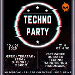 Soirée Torboyo Reims // Techno Party // set Dubstek