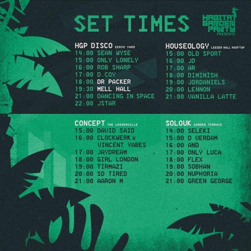 Habitat Garden Party (Concept Stage ) Prog Tech Set 24.4.22