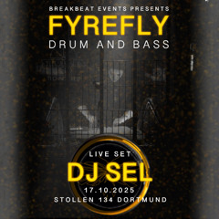 DJ SEL Live @ FYREFLY Drum and Bass (Stollen 134 | Dortmund) - 17.10.2025