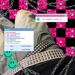 MYSPACE LUV STORY (WHITE STUDDED BELT)