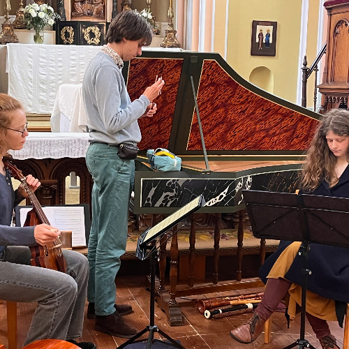 Henry Purcell - Triosonate met blokfluit, discant gamba & continuo in d, Z.806, 809 & 796