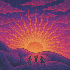 Birthing The Sun - My sunrise set from darkness to light