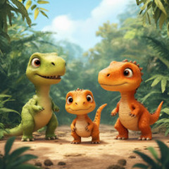 Kleine Dinosaurier