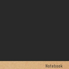 Ebook Dowload Blank Notebook: Unlined Blank notebook with numbered pages ( 110