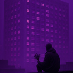 Neon Lilás