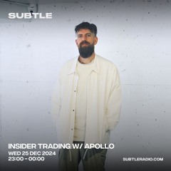 Insider Trading 001 Subtle Radio