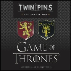 PDF_⚡ Game of Thrones Twin Pins: Lannister and Greyjoy Sigils: Two Enamel Pins (Game