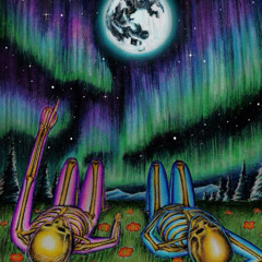 by the stars