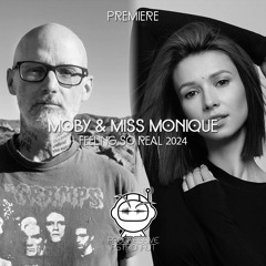 PREMIERE: Moby & Miss Monique - Feeling So Real 2024 [Siona]