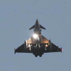 Typhoon FGR4 jets flyover
