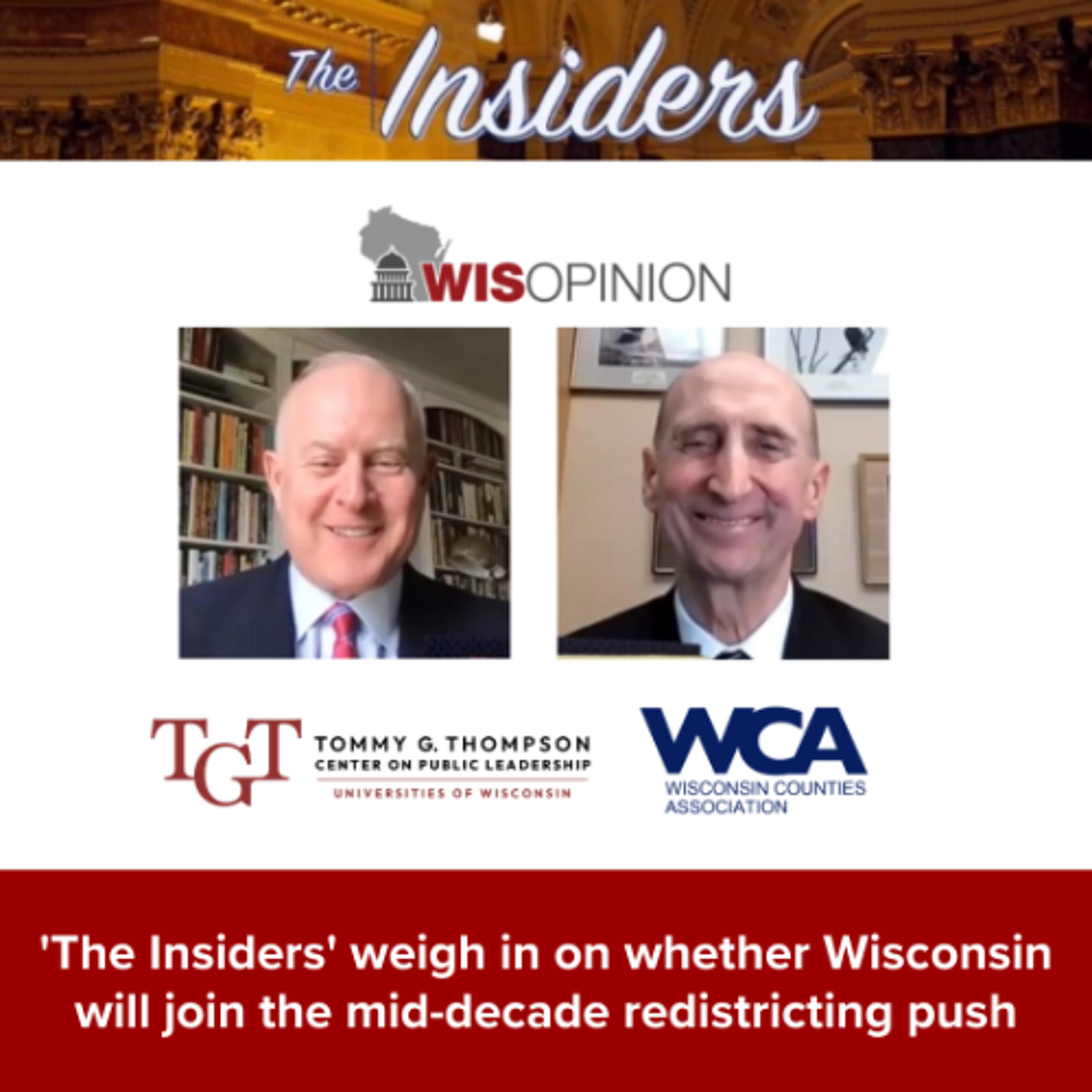 'The Insiders' weigh in on whether Wisconsin will join the mid-decade redistricting push