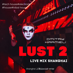 Live mix by Dmitry Karmieli from Lust Party Episode 2 Shanghai