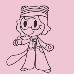 scared bunny, calm cat (REUPLOADED)