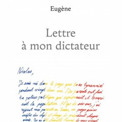 Vincent Barbey commente le livre Lettre à mon dictateur