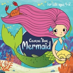 Download pdf Mermaid Coloring Book for Kids Ages 4-8 by  Imagi Press