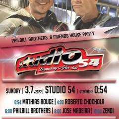 Jose Madeira Live @ PhillBill Brothers House Party, Studio 54 Prague 03-07-2022