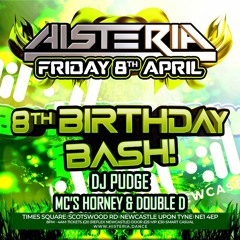 Histeria 8th Birthday Bash DJ Pudge Mc's Horney & Double D