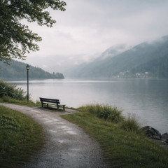 Rain Across Elm Glass