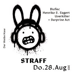 STRAFF - Henriko S. Sagert @ Der Weiße Hase (Tempel, 2025-08-28)