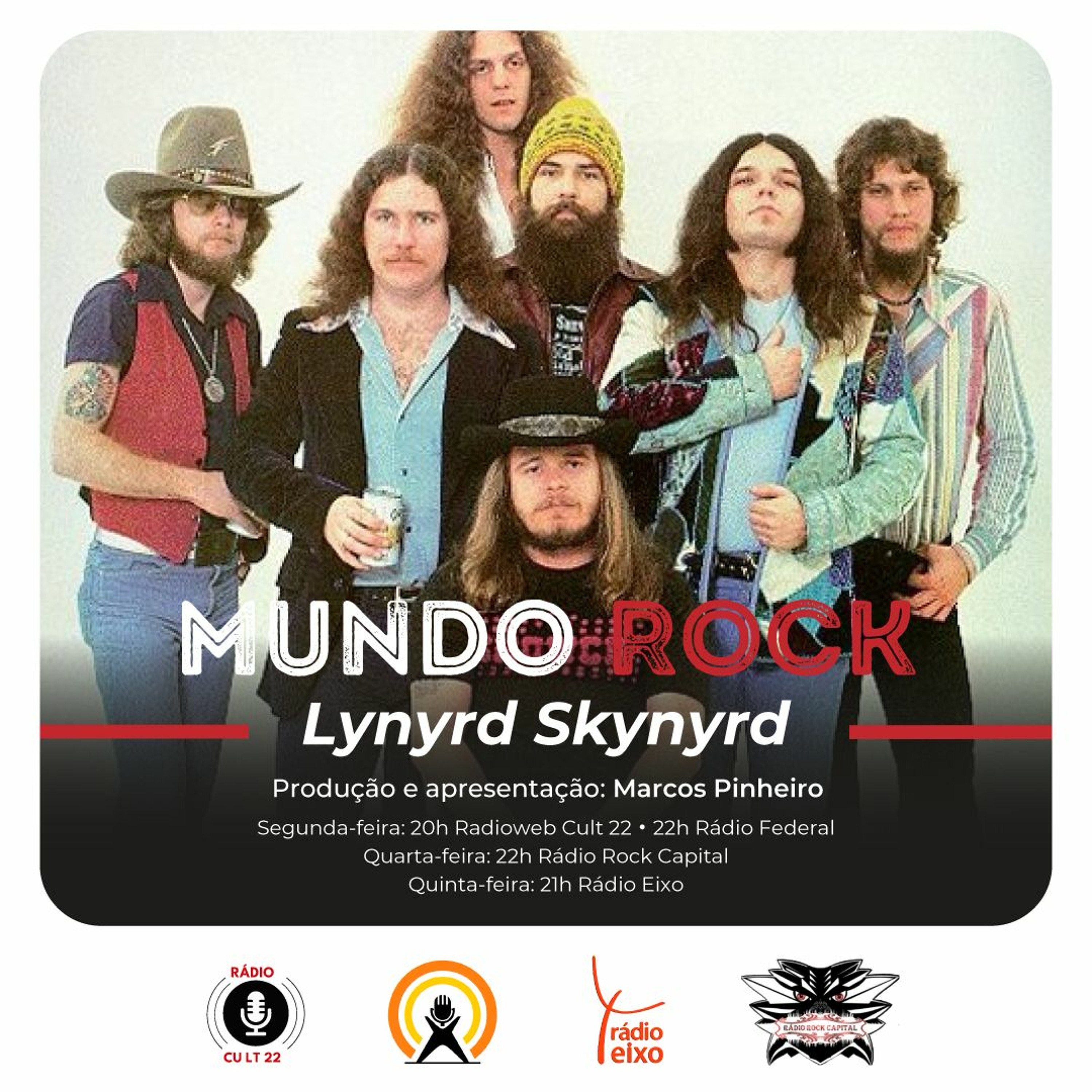 MUNDO ROCK - ESPECIAL LYNYRD SKYNYRD (18 A 24.7.2022) episode artwork