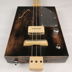 P90 Padron 3 String Cigar Box Guitar CBG #2609