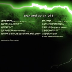 Johnny Davison - TranceMission 038