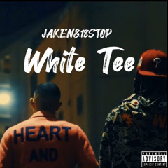 JAKEN&18stop-White Tee