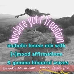 Declare Your Freedom - Melodic House DJ mix with Positive Affirmations 4 Mood