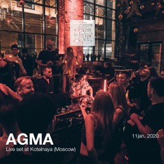 AGMA - Live @ Kotelnaya, Russia Moscow / 11jan. 2020