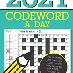 FREE PDF 🖌️ Codeword a Day 2021: 366 dated codeword puzzles by  Clarity Media EBOOK