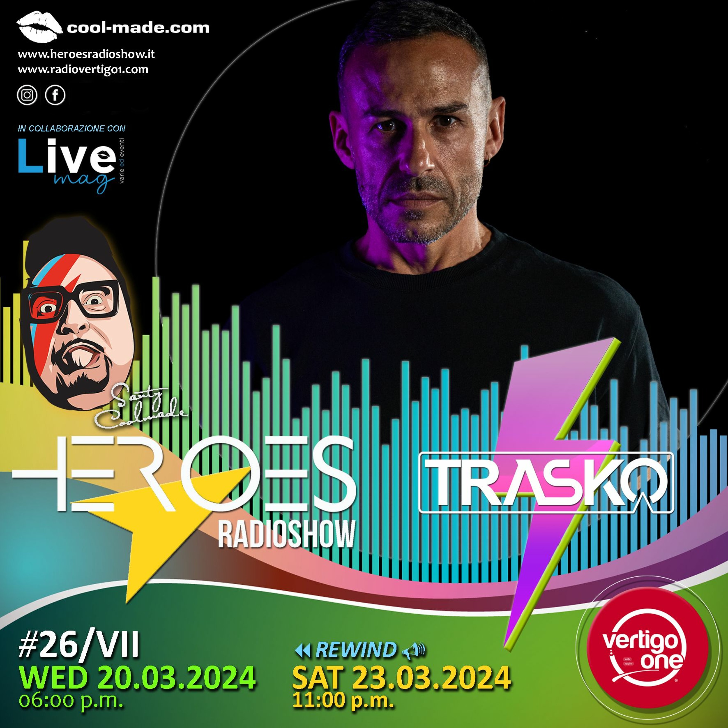 26/2023-24> HEROES RadioShow - Special Guest TRASKO episode artwork
