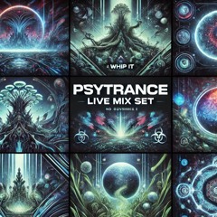 Dark Hitech Psytrance Mix 🎧 Half-set Heart Attack Part 1 🎧 Apr 2024 🚀 149 BPM ❤️ Whip It 002a