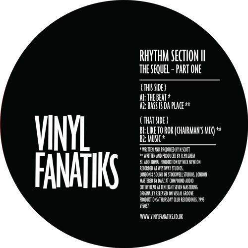 Rhythm Section II - Like To Rok (Chairman's Mix) - VFS037 - 192mp3 clip