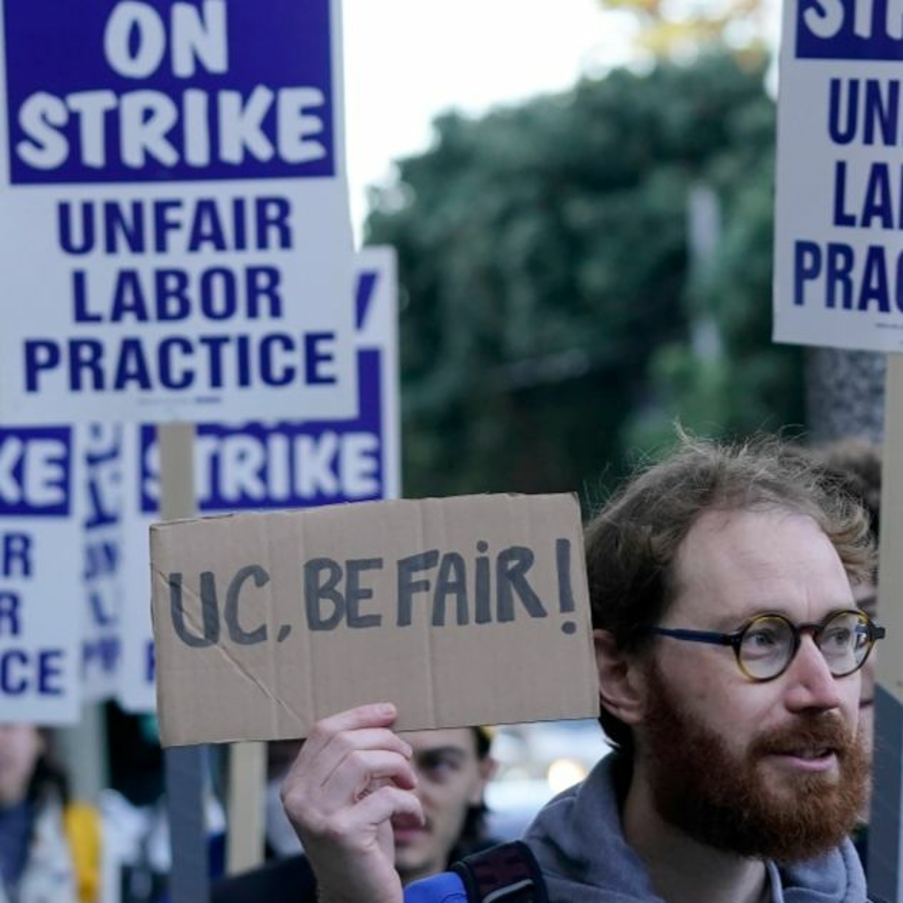 Ep. 52: Interviews at the UC Strike & 'End Fossil: Occupy' Protests episode artwork
