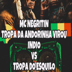 MC NEGRITIN - TROPA DA ANDORINHA VIROU INDIO VS TROPA DO ESQUILO (( DJ PG DE SJM ))